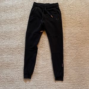 Black Men’s ASRV Joggers Sweatpants Medium